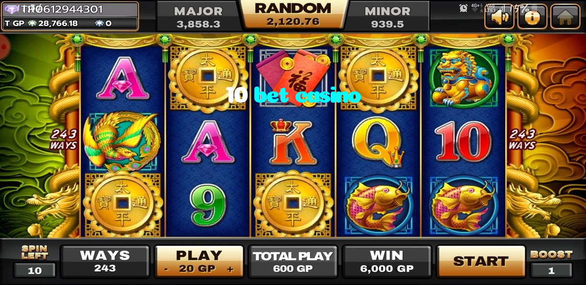 10 bet casino casino presented on mobile device in Pakistan with slots and live games